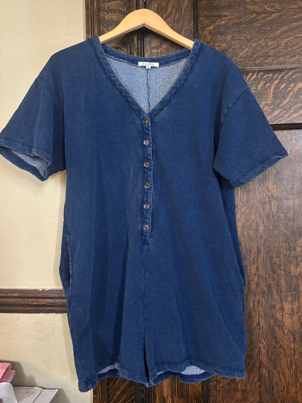 Z Supply Short-sleeve, Shorts Romper